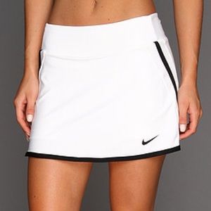 White Nike tennis skirt
